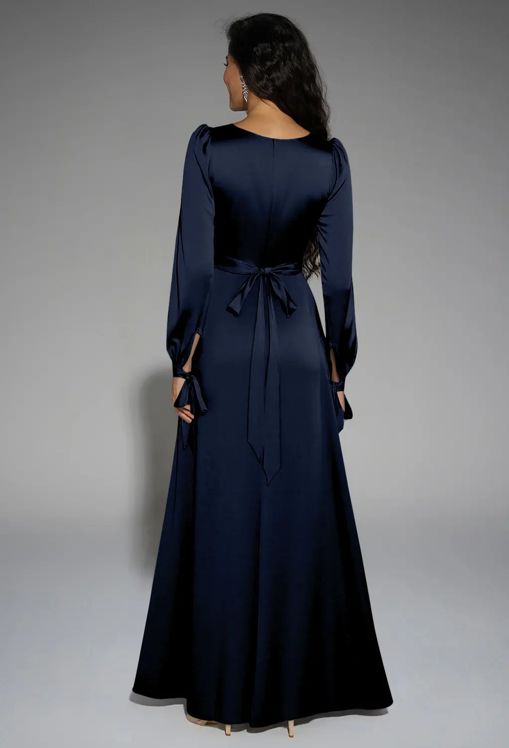AW Rose Dark Navy  Bridesmaid Dresses